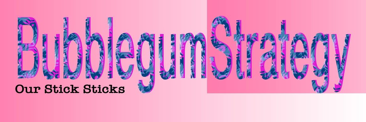Bubblegum Strategy banner