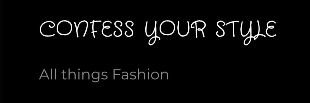 confessUrstyle's profile banner image