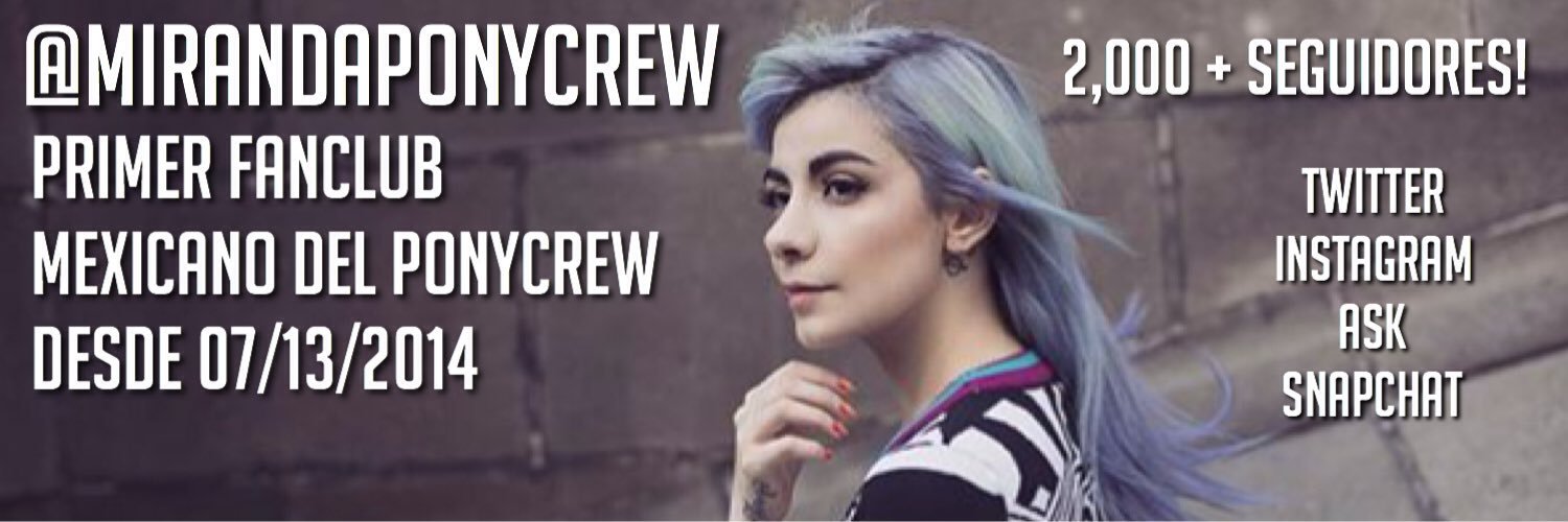 MirandaPonyCrew's profile banner image