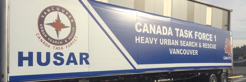 Canada Task Force 1 banner