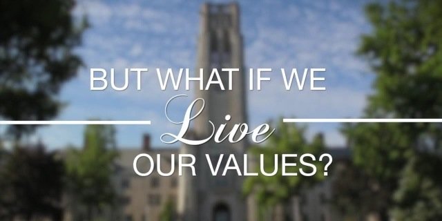 Live Your Values UT banner