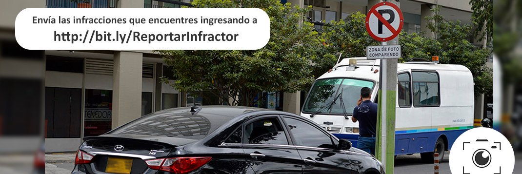 Infractores Viales Colombia banner