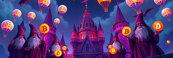 Wizard Airdrops banner