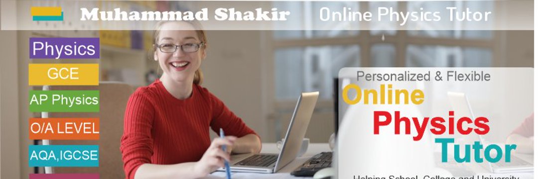 Online Physics Tutor banner