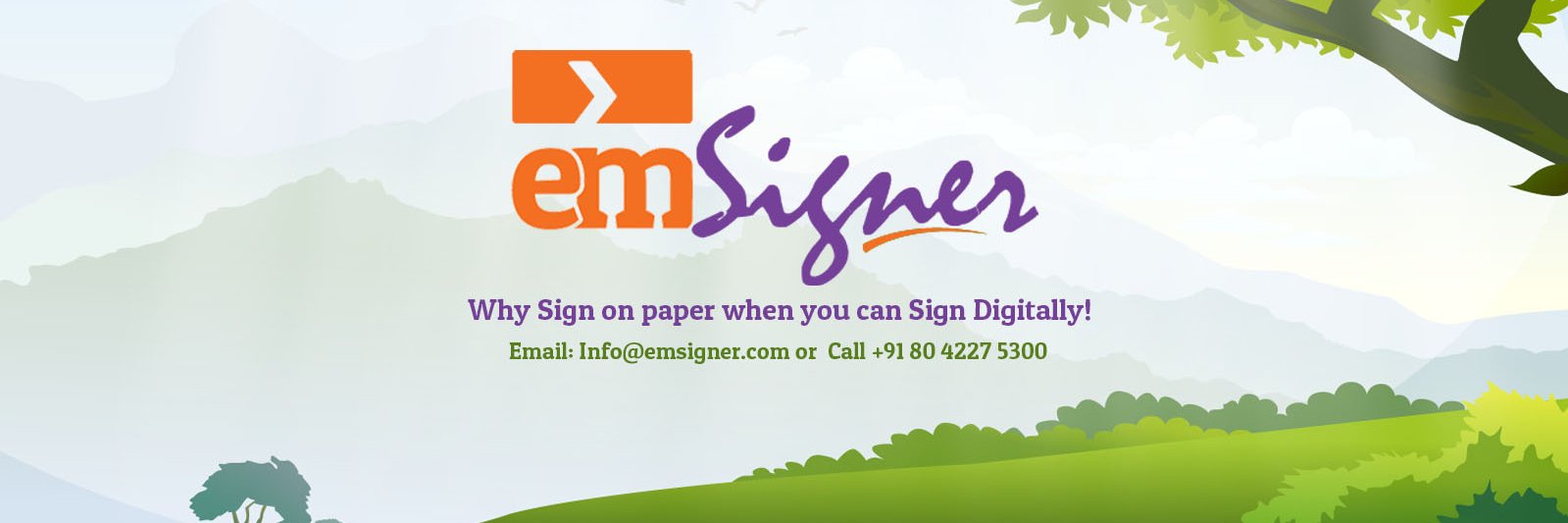 emSigner banner