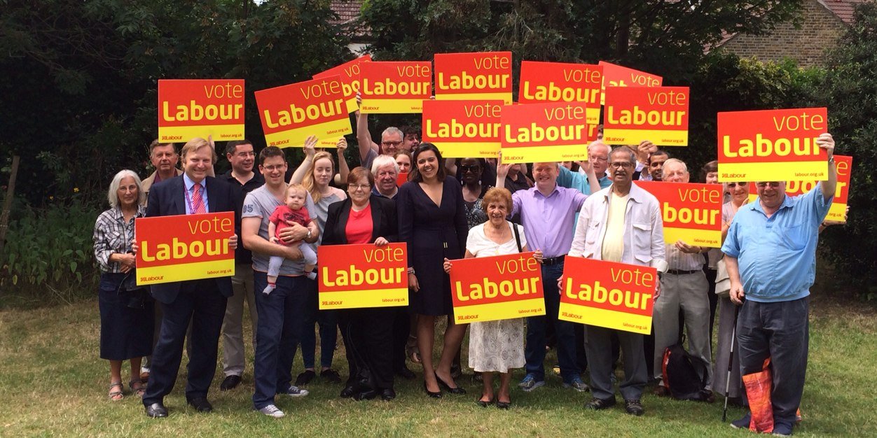 Croydon South Labour banner