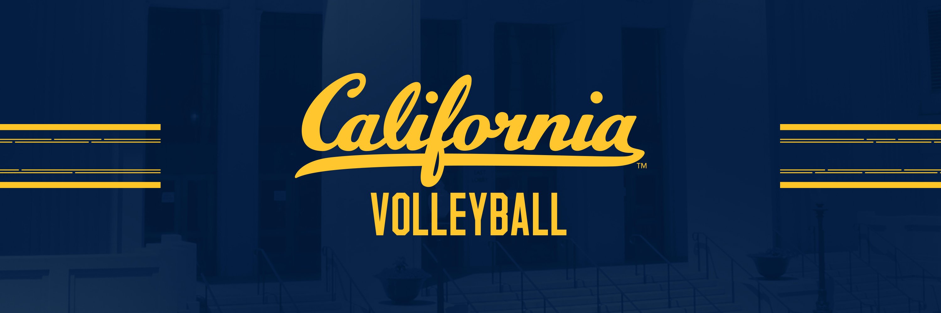 Cal Volleyball's banner