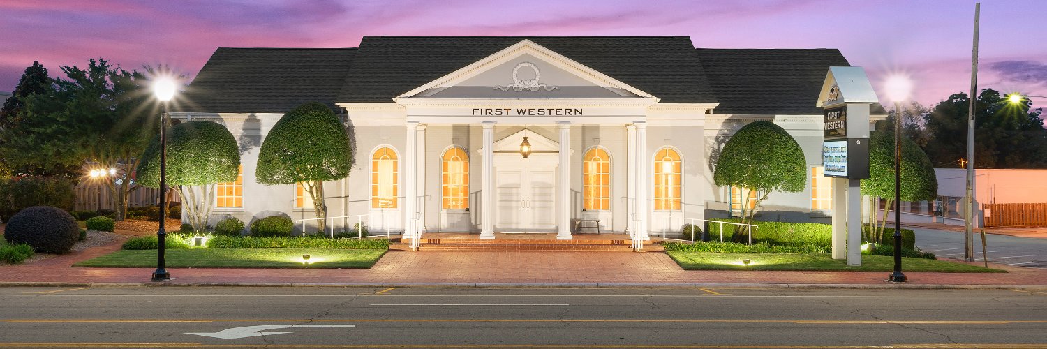 First Western banner