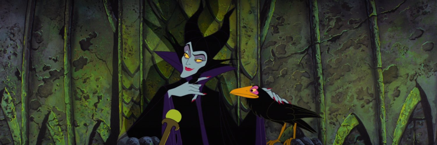 Maleficent brain rot banner