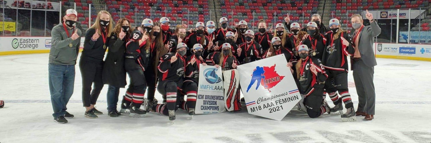 Moncton U18 AAA Rockets banner