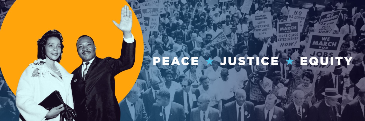 Martin Luther King III's banner