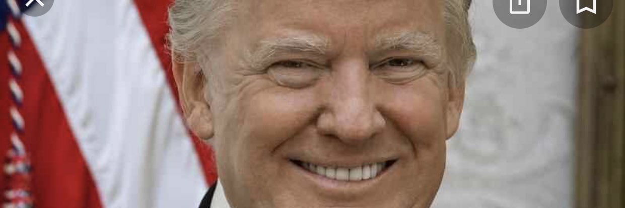 TRUMP SAVED US ‼️ banner