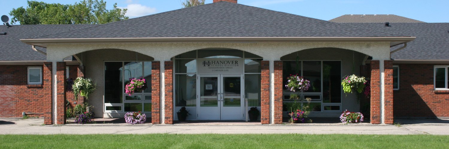 Hanover School Division banner