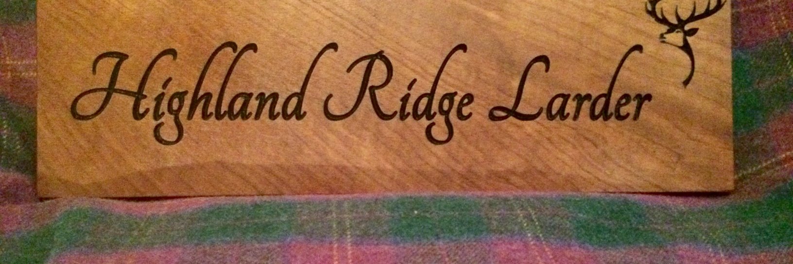 HighlandRidgeLarder - Scottish Wild Venison banner