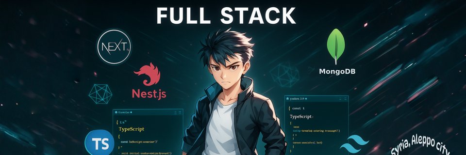 full stack ( TypeScript || Next.js || Nest.js ) banner
