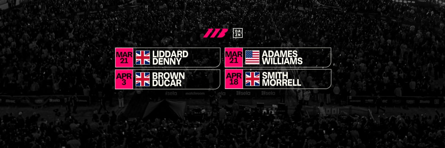 Matchroom Boxing banner