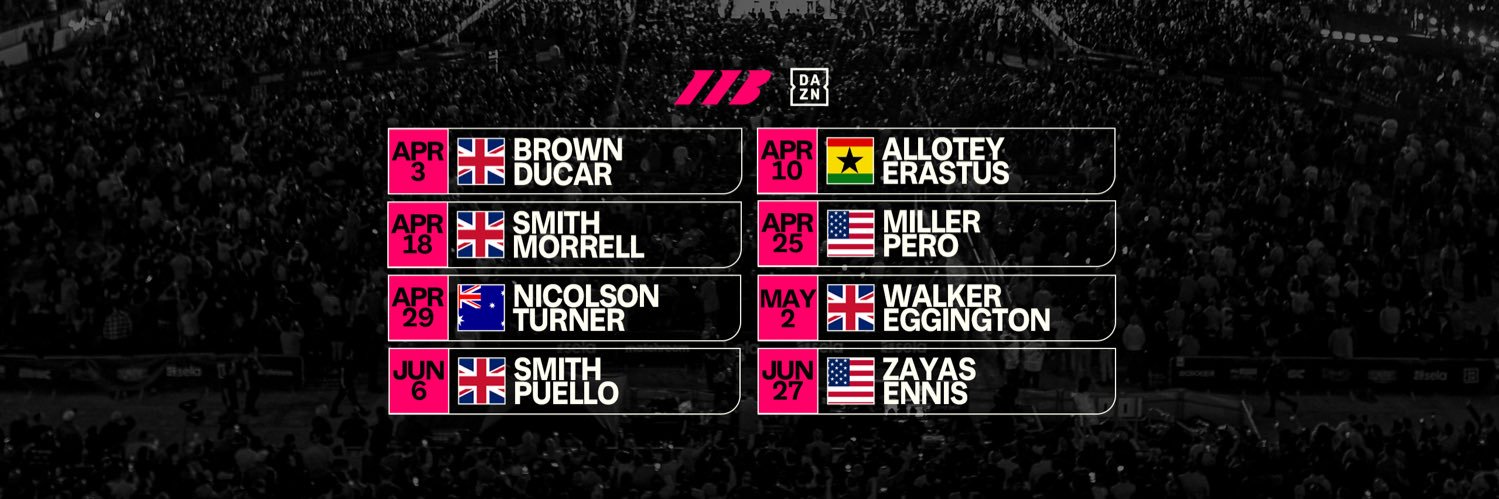 Matchroom Boxing banner