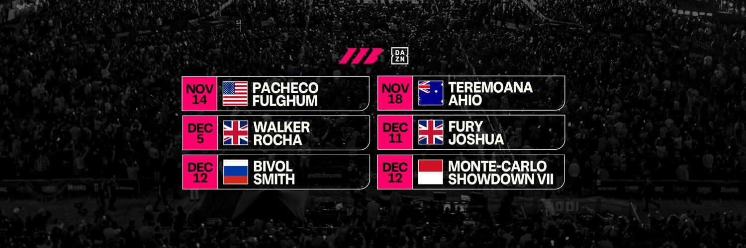 MatchroomBoxing's profile banner image