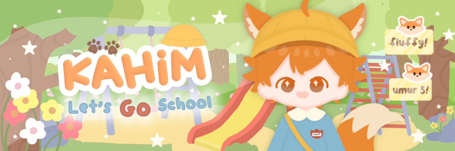 Kahim, littol fox 🦊 banner