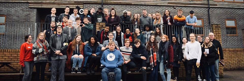 Keele University Christian Union banner