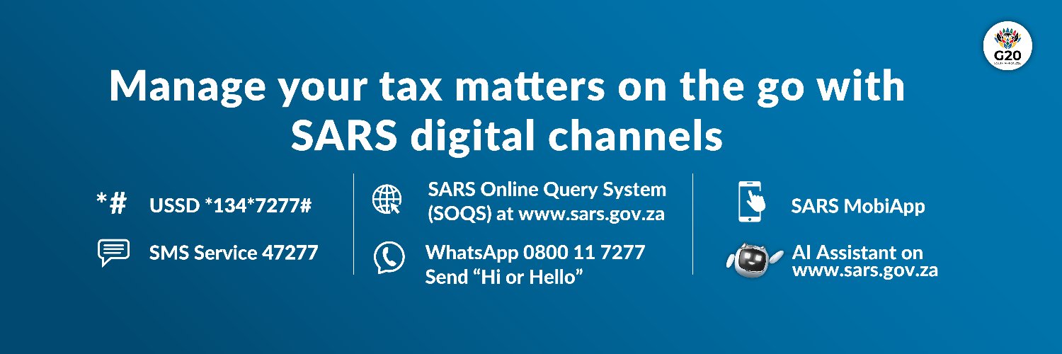 SA Revenue Service's banner