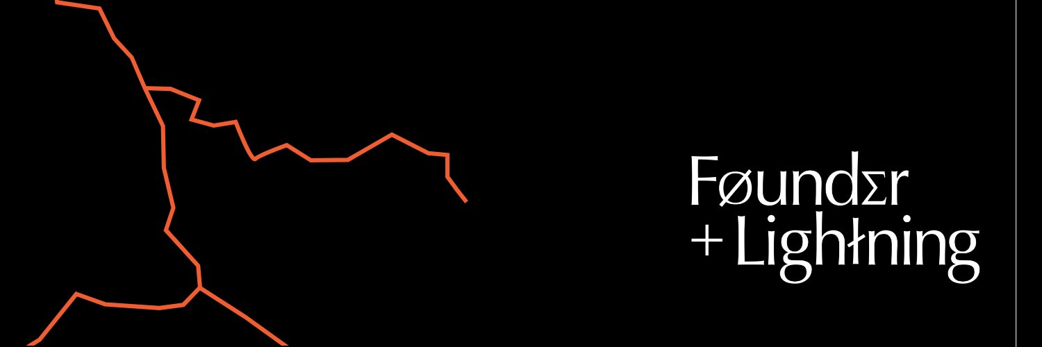 Founder + Lightning banner