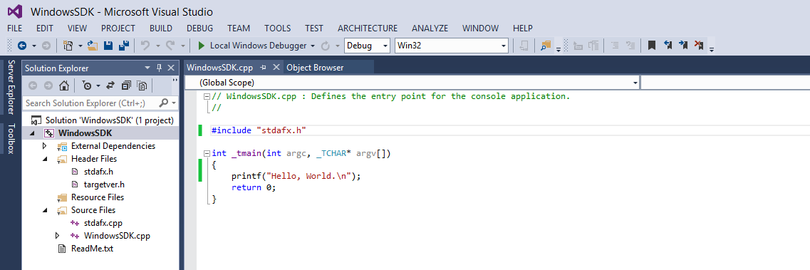 WindowsSDK's profile banner image