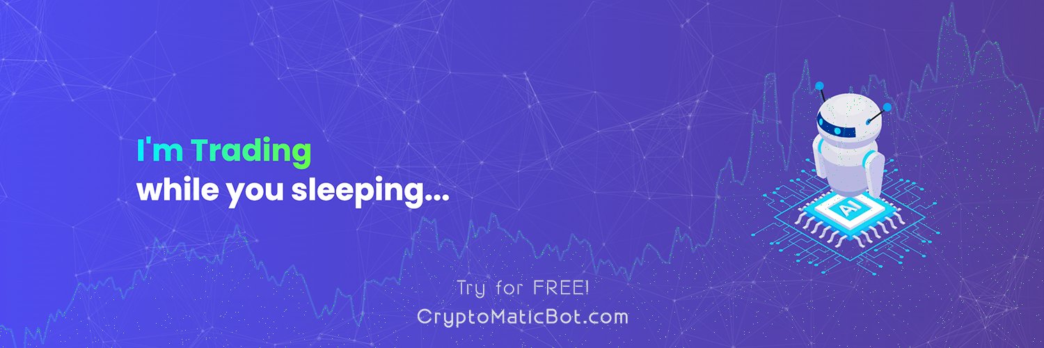 CryptoMatic Bot banner