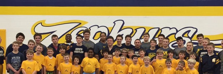 Zephyr Wrestling banner