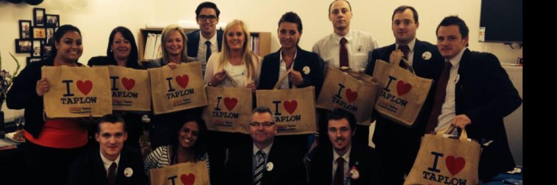 Tesco Taplow banner