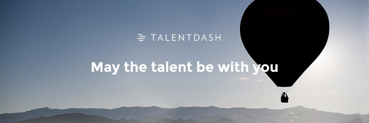 TalentDash's profile banner image