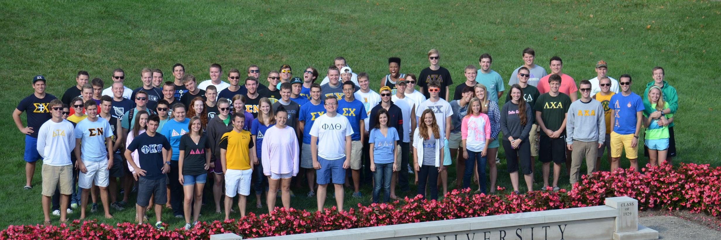 Butler U Greek Life banner