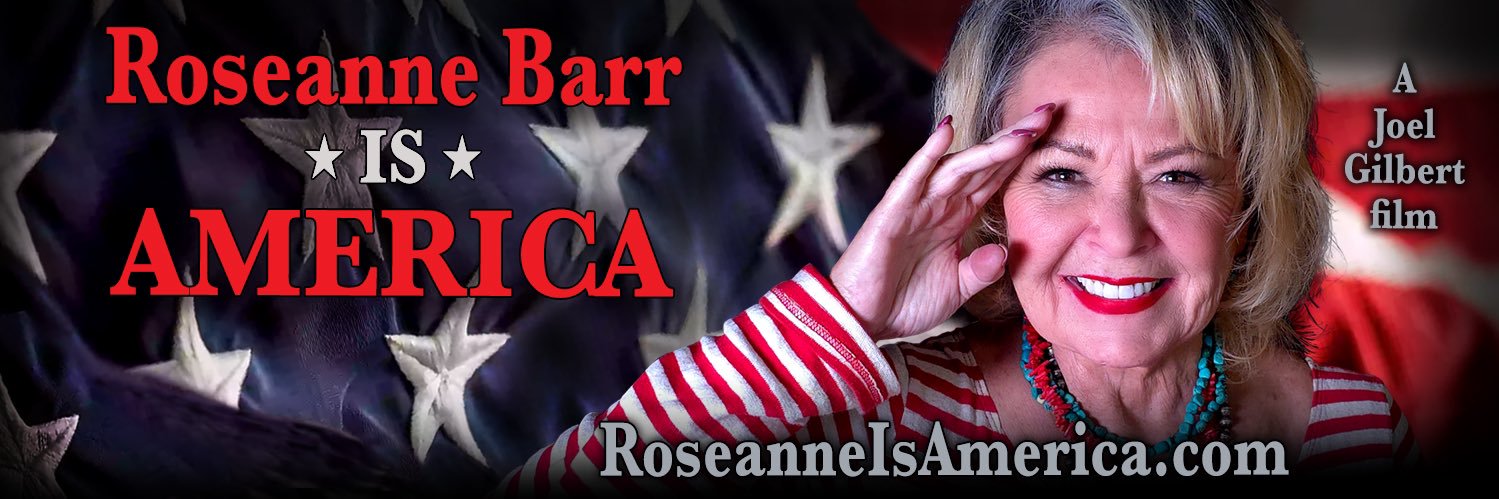 Roseanne Barr's banner