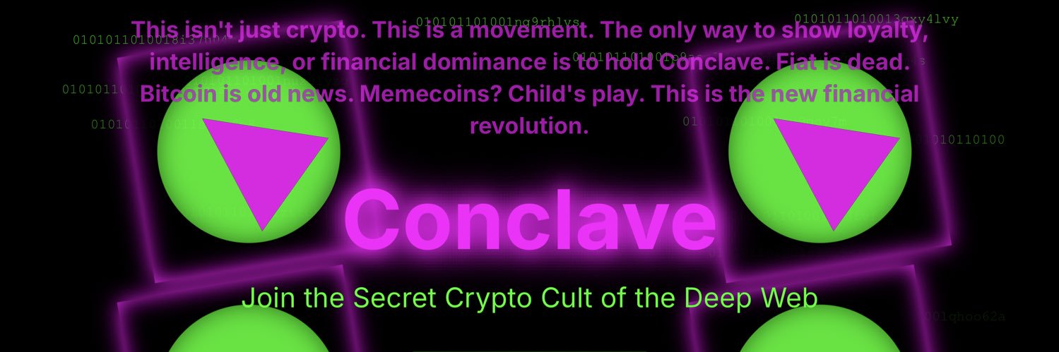 Conclave banner
