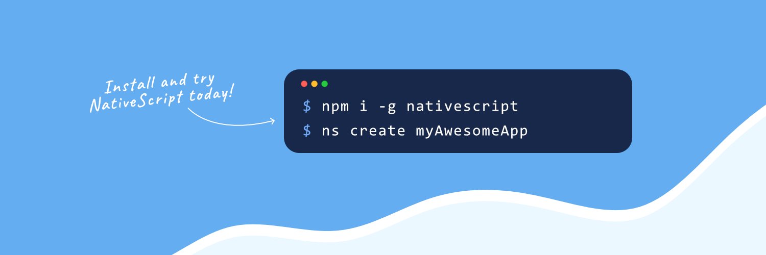 NativeScript (@NativeScript) / Twitter