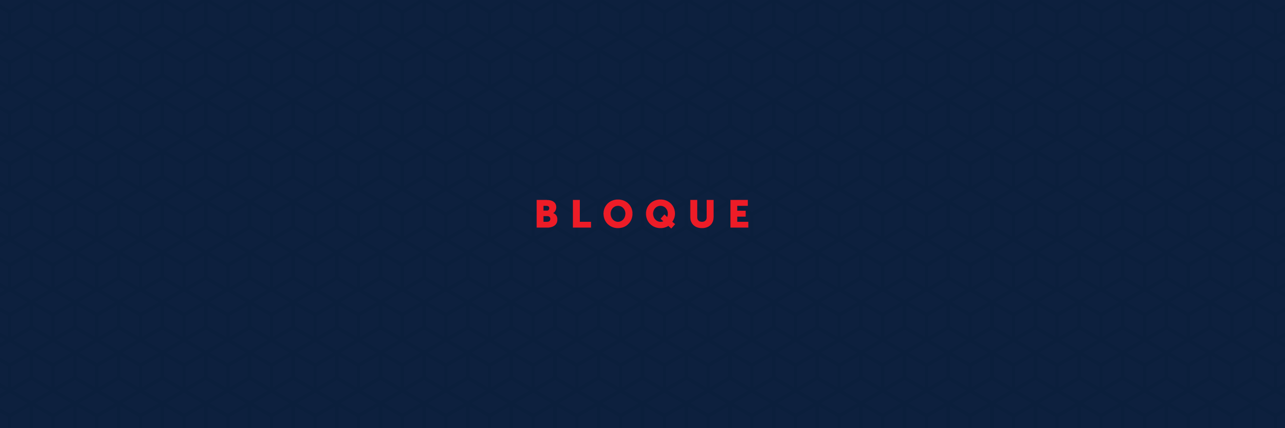 Bloque banner