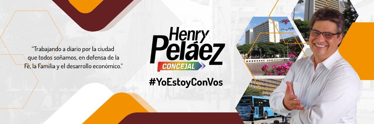 Concejal Henry Peláez banner