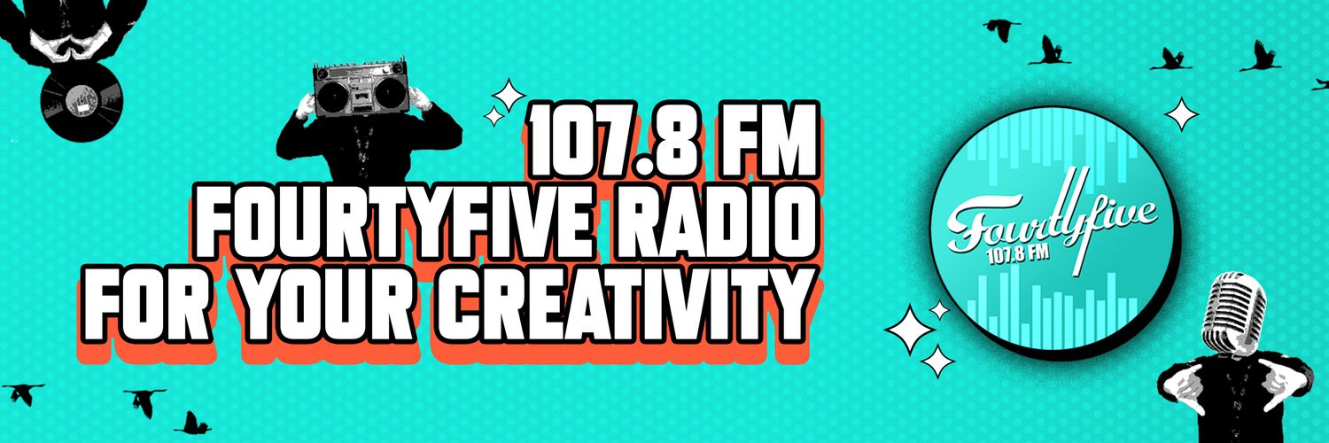 FOURTYFIVE RADIO banner