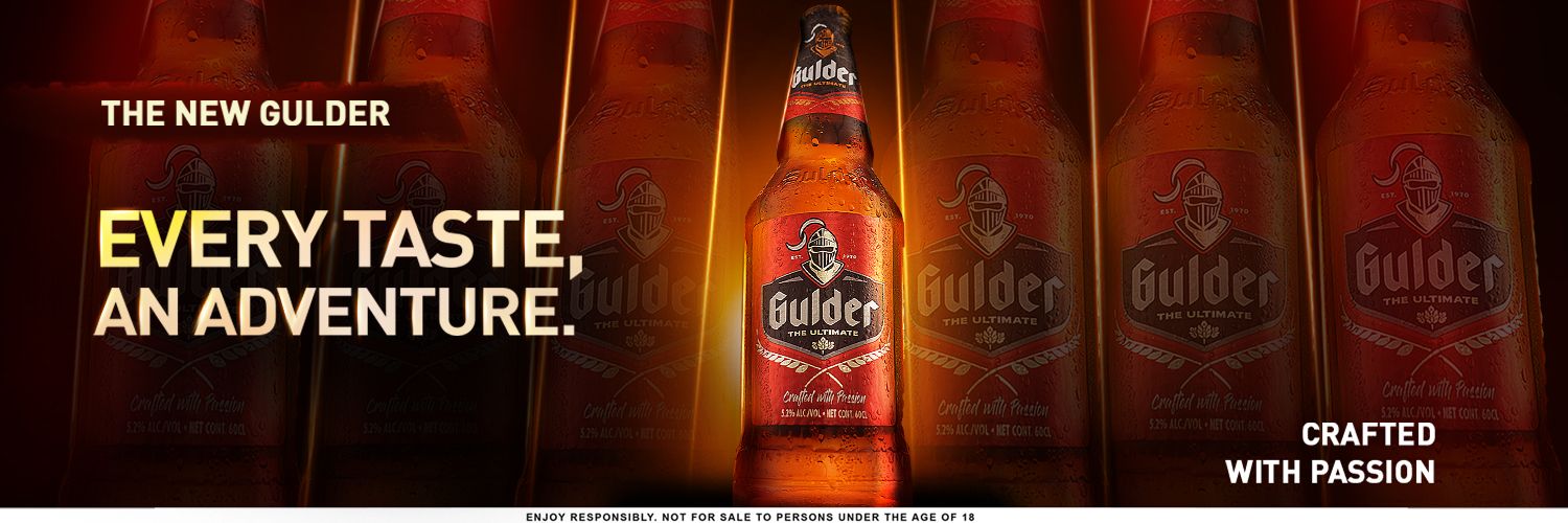 Gulder Beer banner