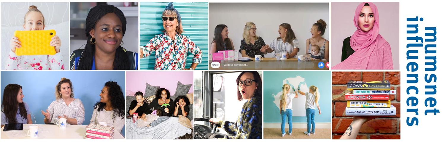 Mumsnet Influencers banner
