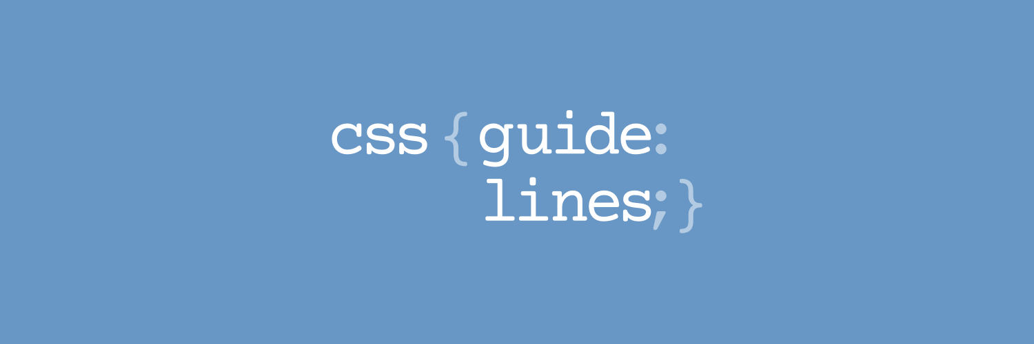 CSS Guidelines (@cssguidelines) / Posts / X