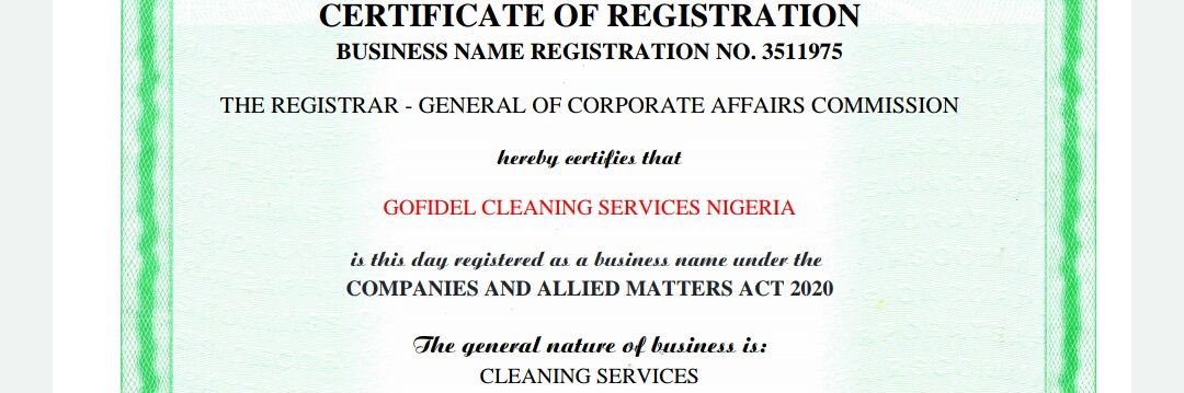 Adégbóyèga of GOFIDEL CLEANING SERVICES 📍IBADAN banner