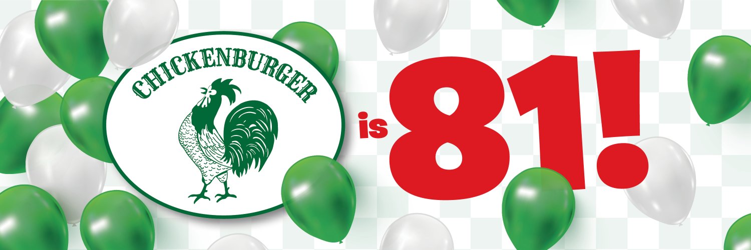 The Chickenburger banner