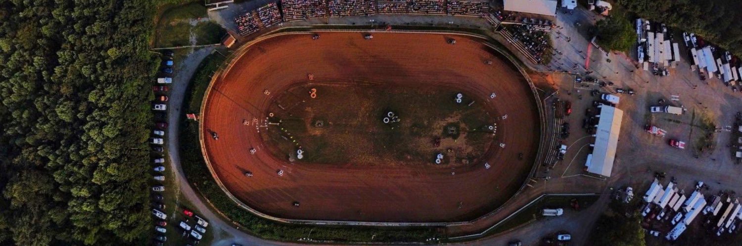 Clyde Martin Memorial Speedway banner