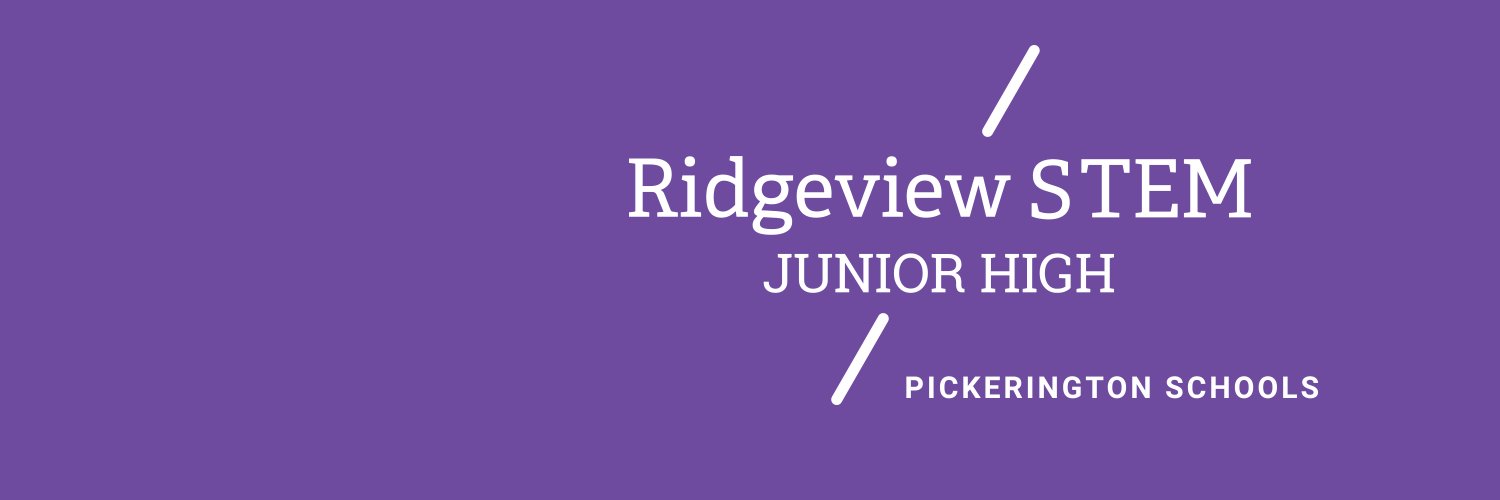 Ridgeview JHS banner
