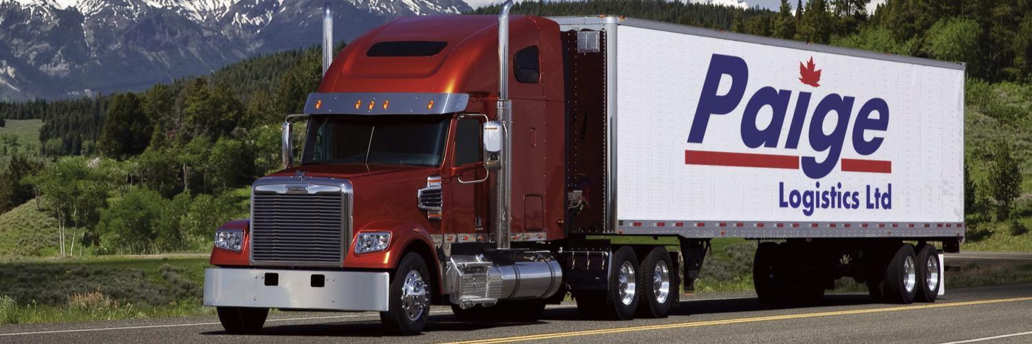 Paige Logistics Ltd banner