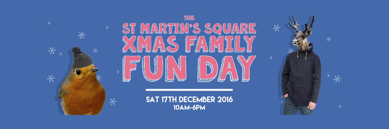 St. Martins Square banner