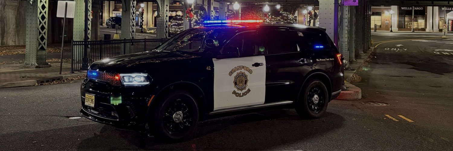 Cranford Police Dept banner