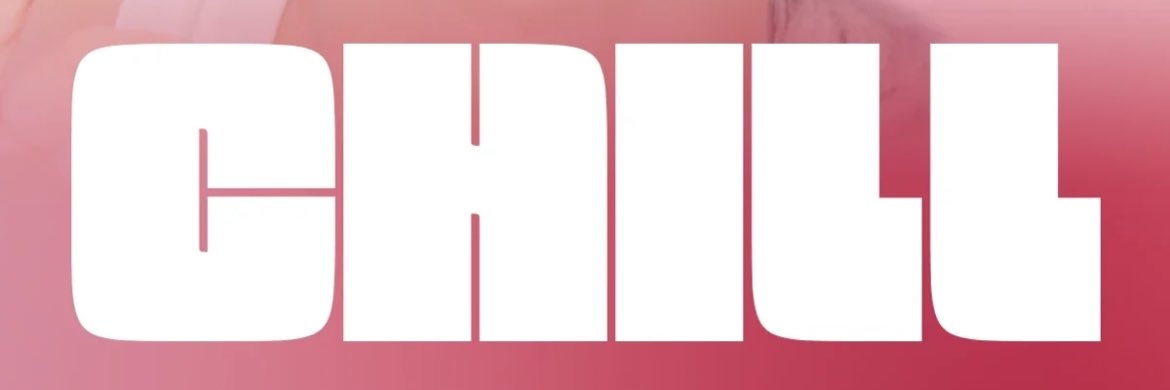Chill banner