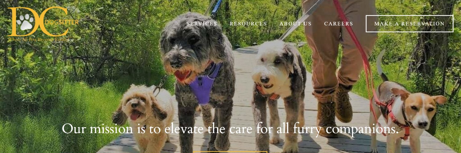 DC Dog Sitter banner